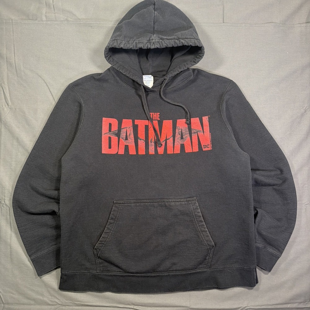 Black Batman DC Universe Hoodie Large Licensed